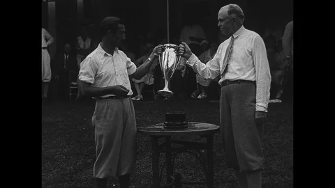 1930-Glens Falls Open / Golf Tournament / USA / 1930 Stock Footage 77846307