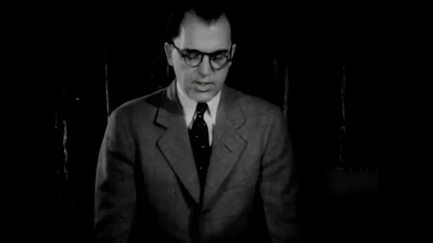 1930s - In this documentary, men are instantly turned on by fan dancers and Stock-Footage 146366182