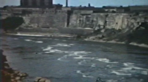1930's - Niagara falls 3 Stock Footage 6529670