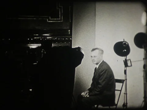 1930s Photographer Stock Footage 76686005