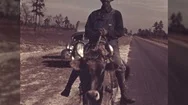 1930S Sharecropper Farmer African American Black Man Vintage Film Home Movie Stock Footage