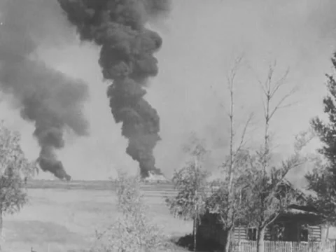 1930s: Soviet Armed Forces in World War II Stock Footage 158070126