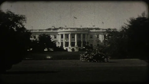 1930s Whitehouse Stock Footage 76686014