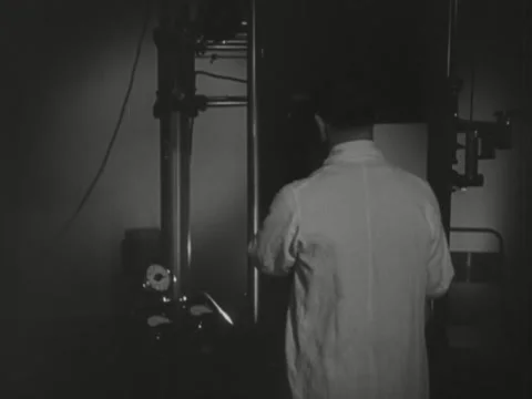 1930s: X-ray machine Stock Footage 229824990