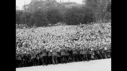 1932-Policeman / Berlin / 1932 Stock Footage 77936023