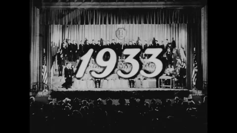 1933 - In this documentary directed by Frank Capra, Hitler ascends to power in Video stock 136193651
