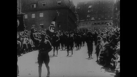 1933-German Reich / Propaganda Film / 1871 - 1941 Stock Footage