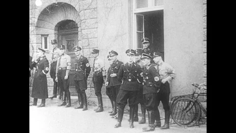 1933-Reichstag Election / Germany / Mar 5, 1933 Stock Footage