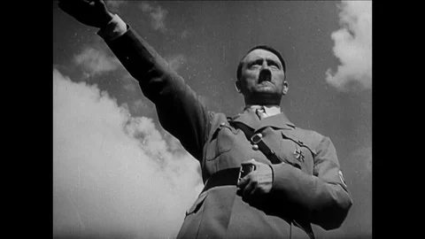 1935-Adolf Hitler / 3rd Reich / Germany / 1930 - 1940 Stock Footage 77823202