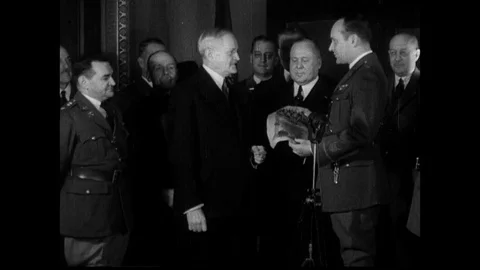 1935-John J. Pershing / Tribute / MOWW / USA / 1935 Stock Footage