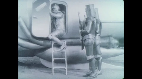 1936-Flash Gordon / Buster Crabbe / USA / 1936 Stock Footage
