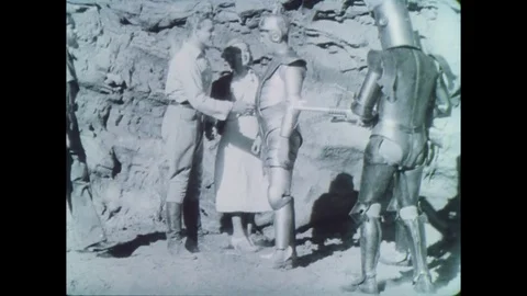 1936-Flash Gordon / Buster Crabbe / USA / 1936 Stock Footage 77876690