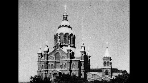 1936-Helsinki / Finland / 1936 Stock Footage