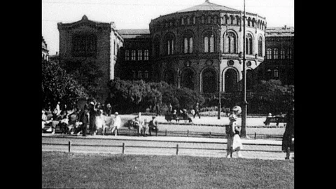 1936-Oslo / Norway / 1936 Stock Footage