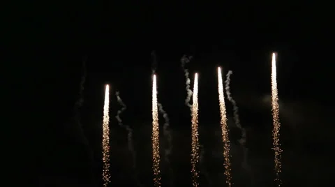 1937 Fireworks, HD Stock Footage 40347454