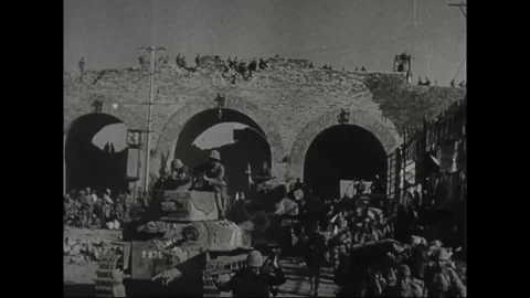 1937 - In this Frank Capra documentary, dead men, women and children are seen Stock Footage 136193610