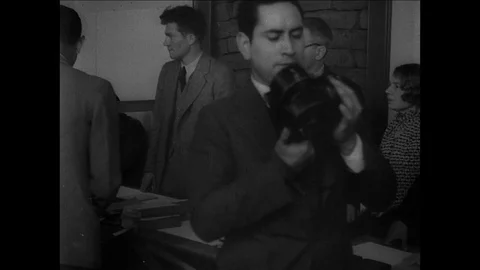 1937-Leon Trotsky / Exile / Mexico / 1937 Stockbeeldmateriaal 77930990