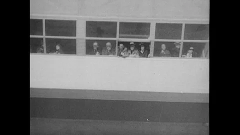 1937-LZ 129 Hindenburg / Catastrophe / Lakehurst / USA / 1937 Stock Footage