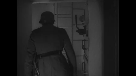 1938-Fortification / National Border / Germany / 1938 Stock Footage