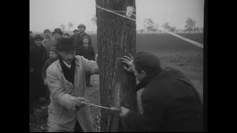 1938-Jewish Refugee / Bratislava / Czechoslovakia / 1938 Stock Footage