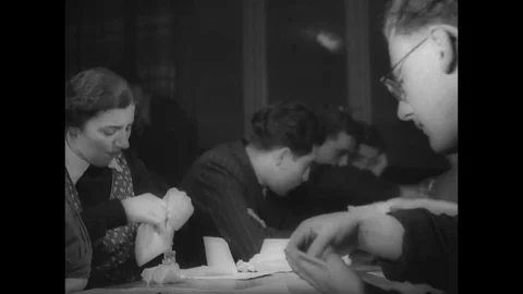 1938-Jewish Refugee / National Socialism / Switzerland / 1938 Stock Footage