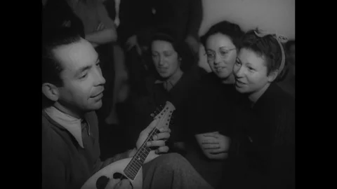 1938-Jewish Refugee / National Socialism / Switzerland / 1938 Stock Footage