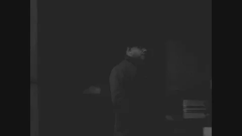 1938-Jewish Refugee / Paris / 1938 Stock Footage