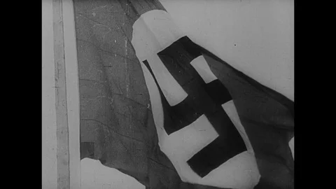 1938-Nuremberg Rally / NSDAP / Nuremberg / Germany / 1938 Stock Footage
