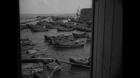 1938-Palestine / Harbor / Jaffa / 1938 Stock Footage