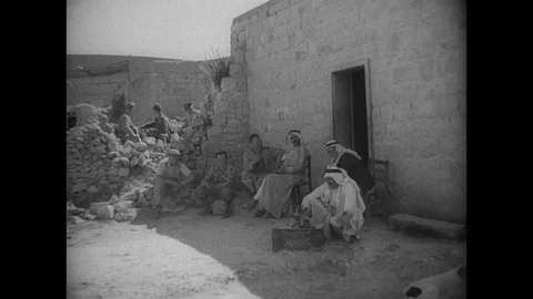 1938-Royal West Kent Regiment / British Military / Palestine / 1938 Stock Footage