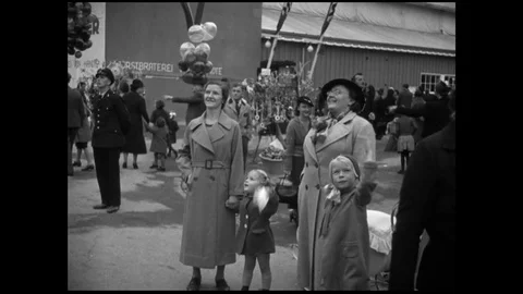 1939-Fair / Stuttgart / Germany / 1930 - 1939 Stock Footage 77910962
