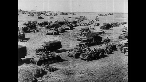 1939-Invasion / Poland / Second World War / 1939 Video stock 77936235