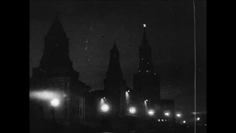 1939-Molotov-Ribbentrop Pact / Moscow / USSR / Aug 23, 1939 스톡 동영상 77960853