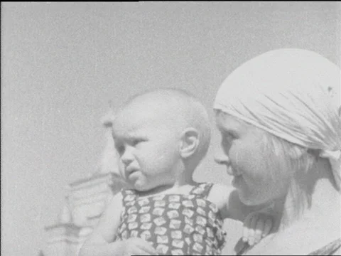 1939-Moscow / Russia / 1910-1929 Stock Footage