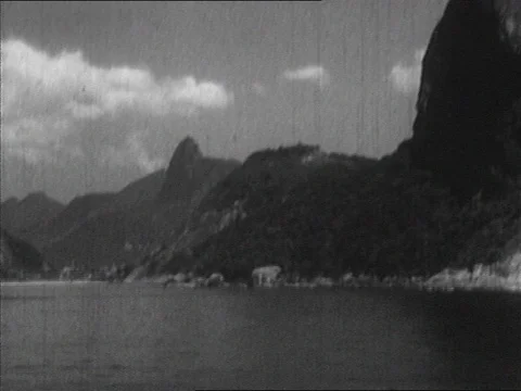 1939-Rio de Janeiro / Brazil / 1930-1939 Stock Footage