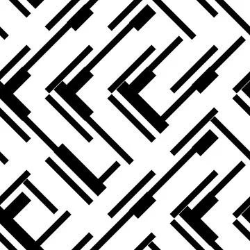 1939 Seamless pattern with vertical black stripes Stock Illustration