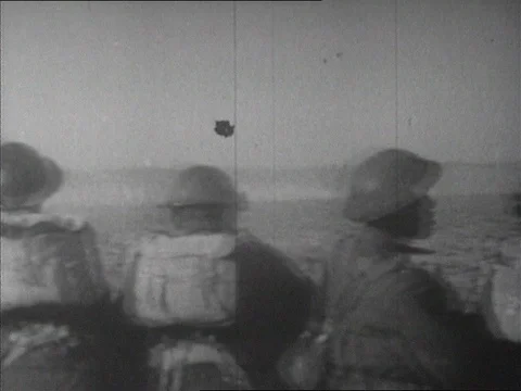 1939-Second World War / Warship Stock Footage