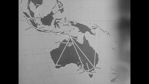 1940-Airline / 1935 - 1940 Stock Footage