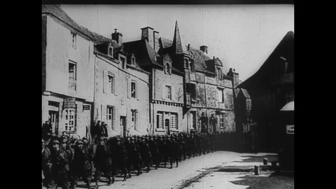 1940-Allied / Defending / Second World War / 1940 Stock Footage 77887175