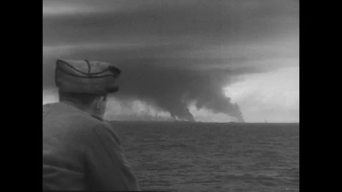 1940-Battle of Dunkirk / Second World War / 1940 Stock Footage 77977247