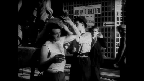 1940-The Blitz / Second World War / London / 1940 Stock Footage 77818825