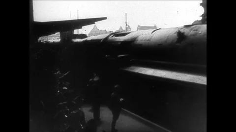 1940-The Blitz / Second World War / London / 1940 Stock Footage 77818876