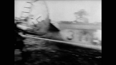 1940-The Blitz / Second World War / London / 1940 Stock Footage 77818916