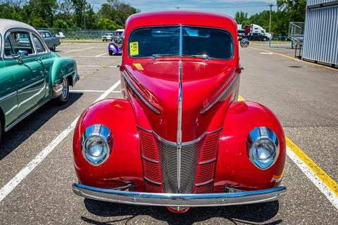 1940 Ford Deluxe Flathead V8 Coupe 스톡 사진