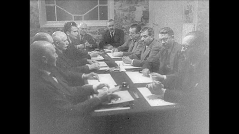 1940-German Occupation / Second World War / France / 1940 Stock Footage 77985082