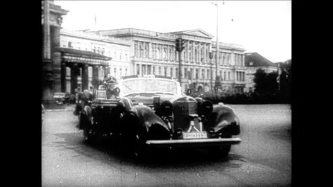 1940-German Occupation / Second World War / France / 1940 Stock Footage 77985130