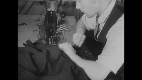 1940-Jewish Ghetto / Dombrova / Poland / 1939 - 1940 Stock Footage