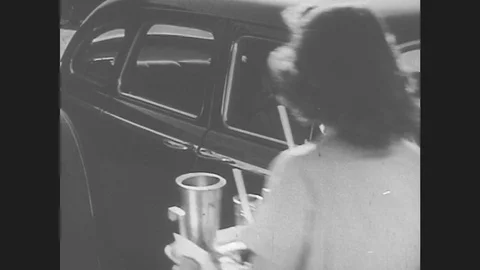 1940s: Book page reading