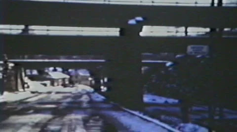 1940's - Bridge Construction 2 - Niagara falls Stock Footage 6526952