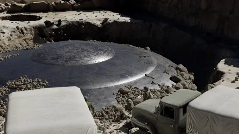 1940's Excavation Unknown Object Discovery Stock Footage 173932811